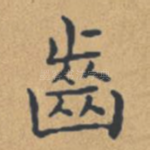 齿