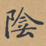 阴
