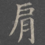 肩