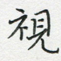 视