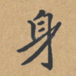 身
