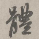 体