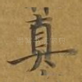 真