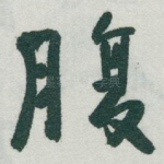 腹