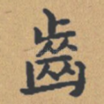 齿