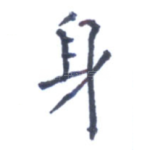 身
