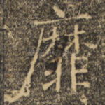靡