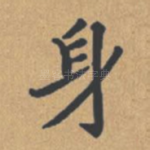 身