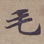 毛