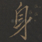 身