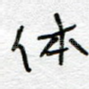 体