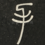 手