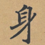身