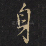 身