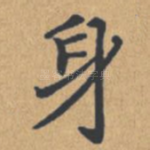 身
