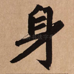 身