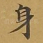 身
