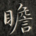 瞻