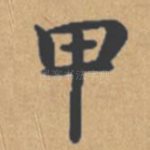 甲