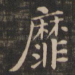 靡