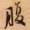 腹