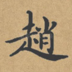 赵