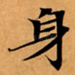 身