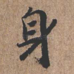 身