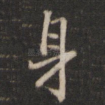 身