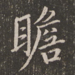瞻