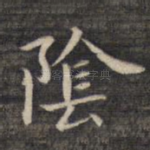 阴