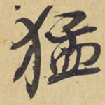 猛