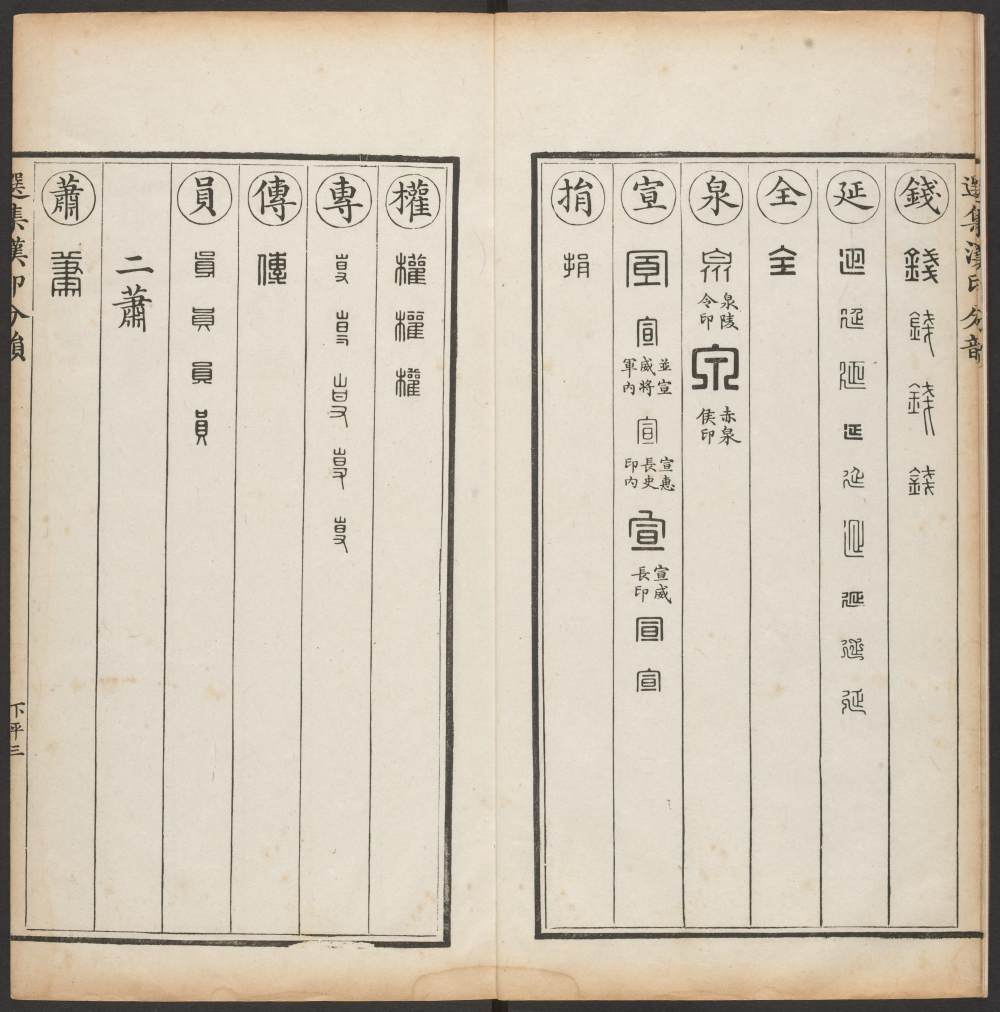 汉印分韵选集-卷二 - 第5页
