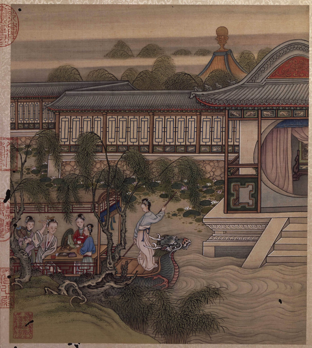 跋十宫词图 - 第1页