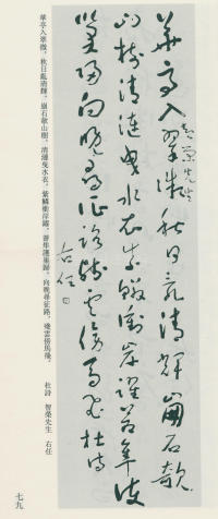 于右任书法全集-卷九 - 第79页