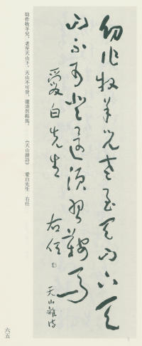 于右任书法全集-卷九 - 第65页