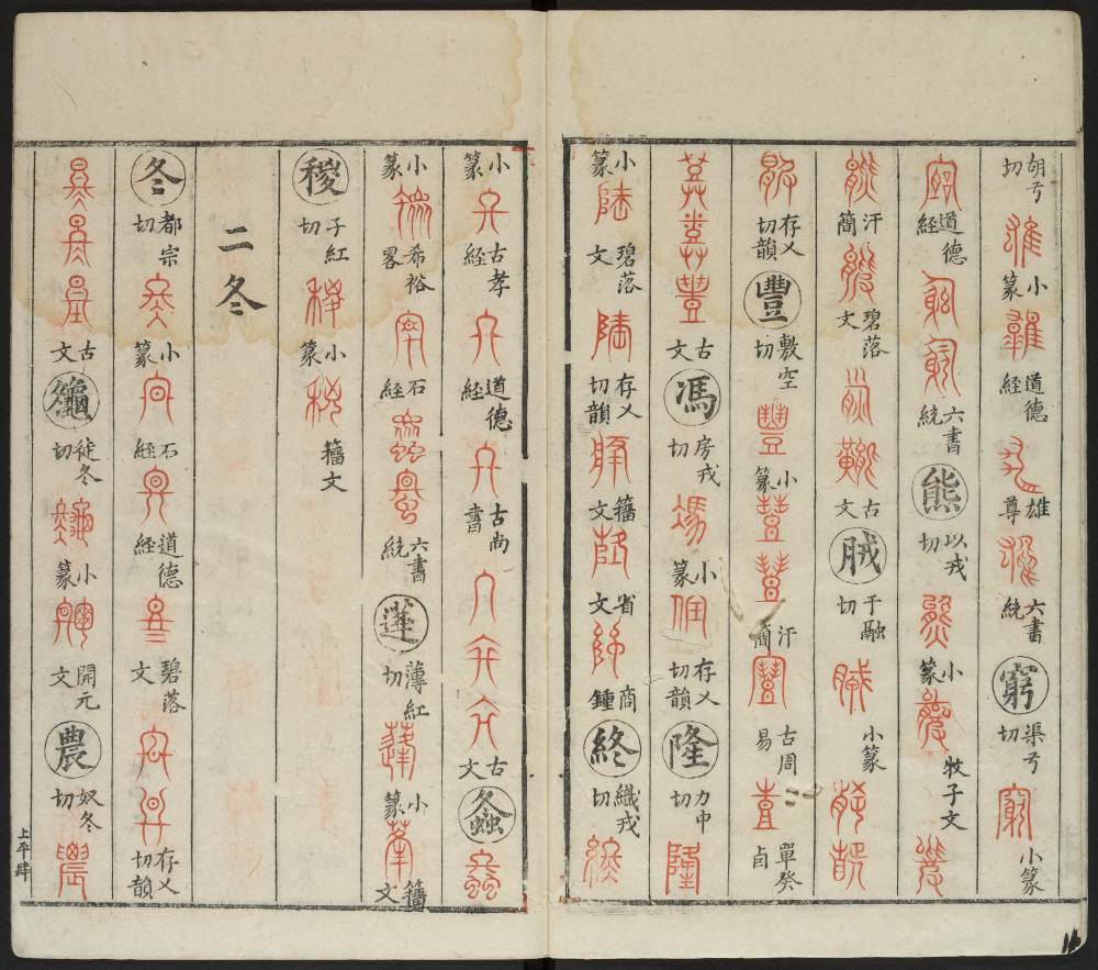 广金石韵府-莲庵藏书-卷二 - 第5页