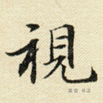 视