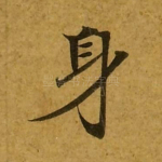 身