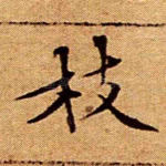 枝
