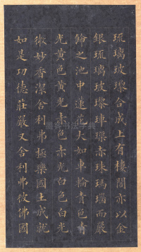 真书无量寿经册页 - 第8页