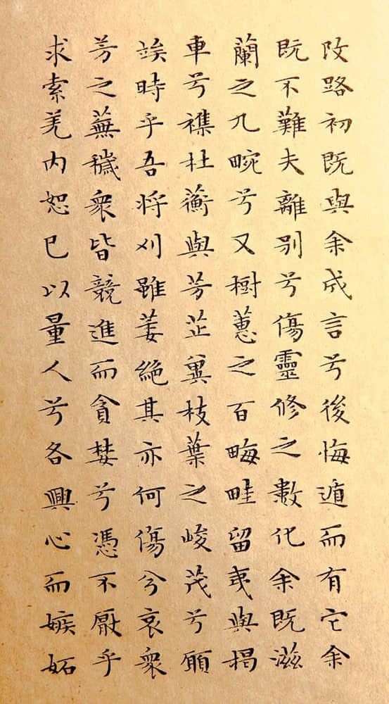 小楷离骚经 - 第5页
