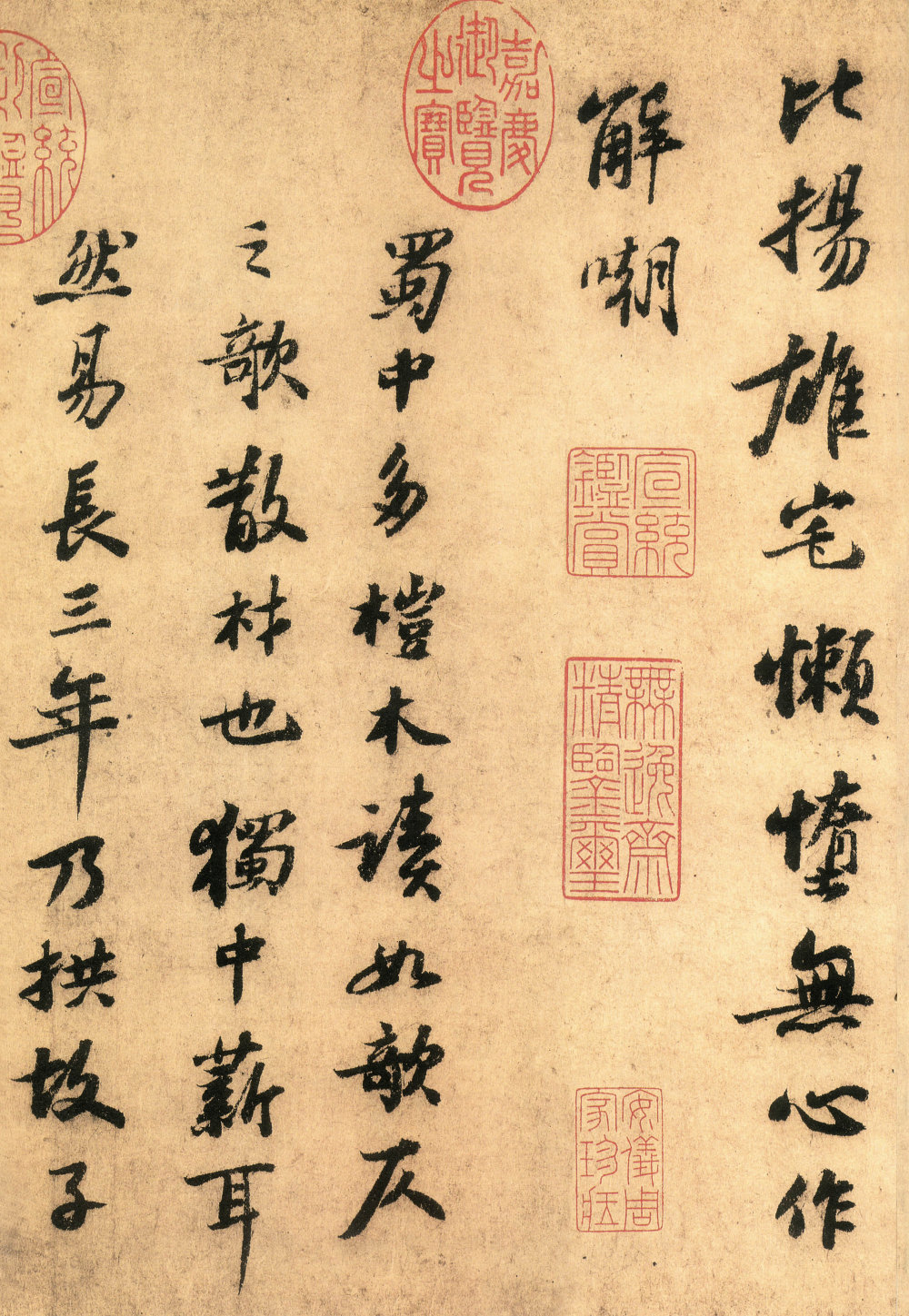 书杜工部桤木诗卷 - 第2页