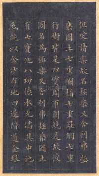 真书无量寿经册页 - 第7页