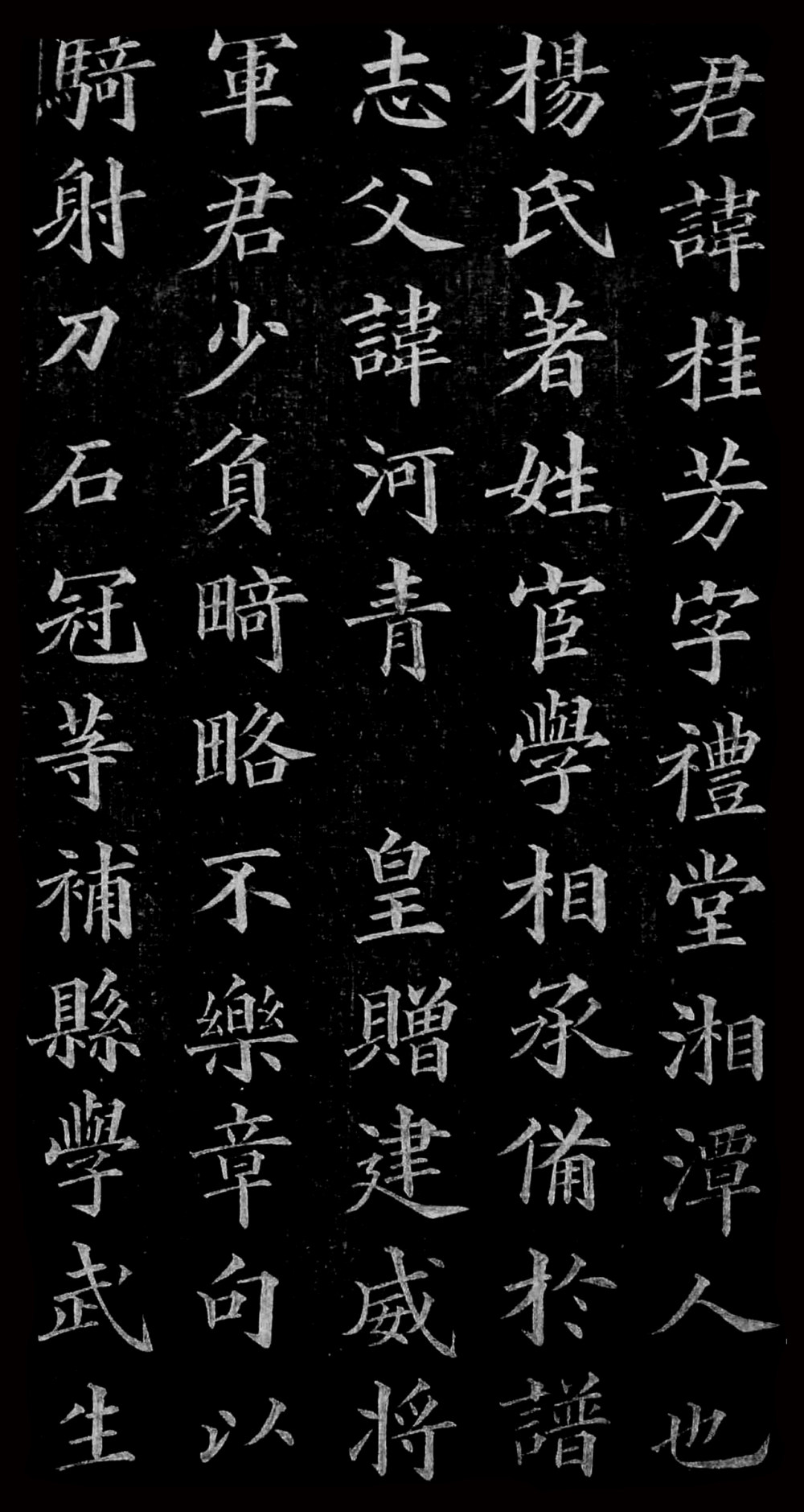 杨君墓志铭 - 第4页