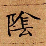 阴