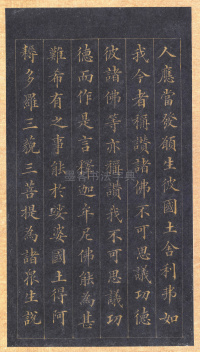 真书无量寿经册页 - 第25页