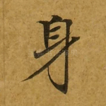 身