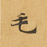 毛