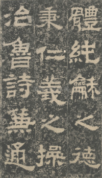 明拓汉司隶校尉鲁峻碑 - 第8页